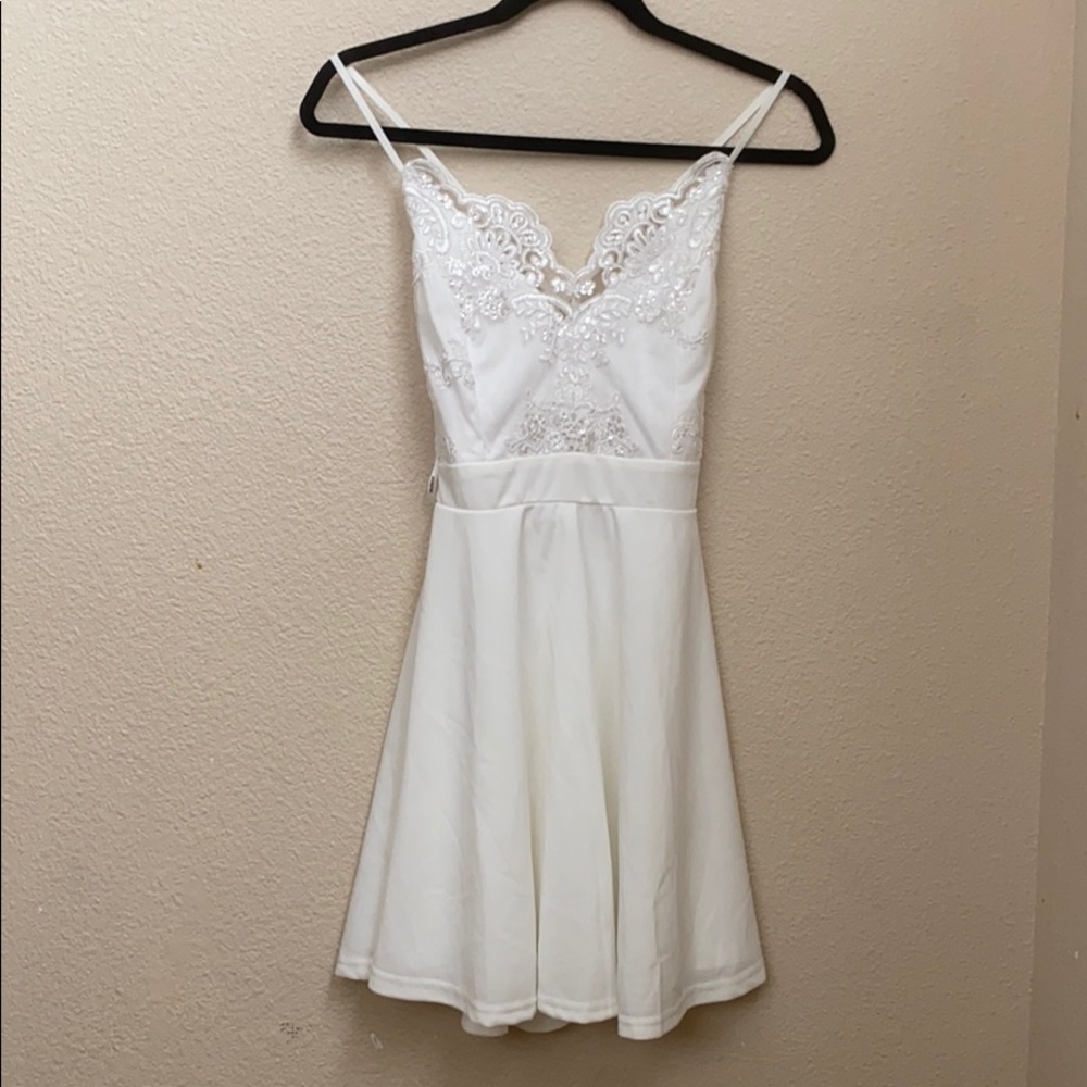 Beautiful white dress